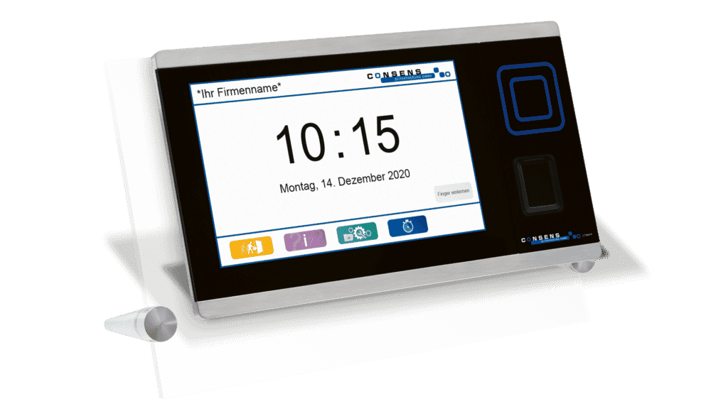 Zeiterfassung Terminals - CT960 – Front Ständer